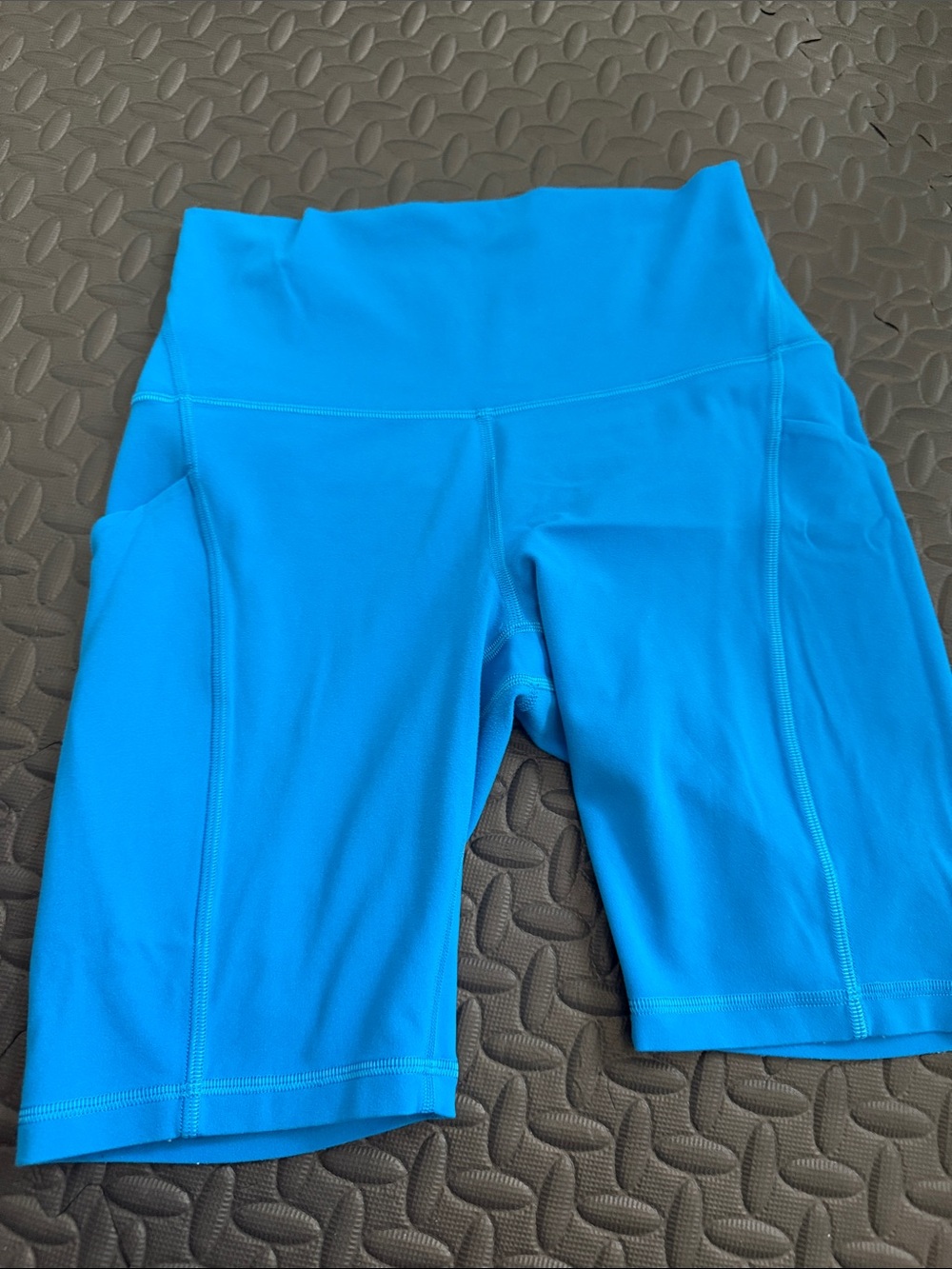 lululemon athletica Electric Blue High-Rise Bike Shorts